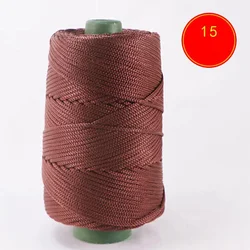 Lightweight Ice Silk Thread for Summer Crafts and Accessories (15 Coffee)