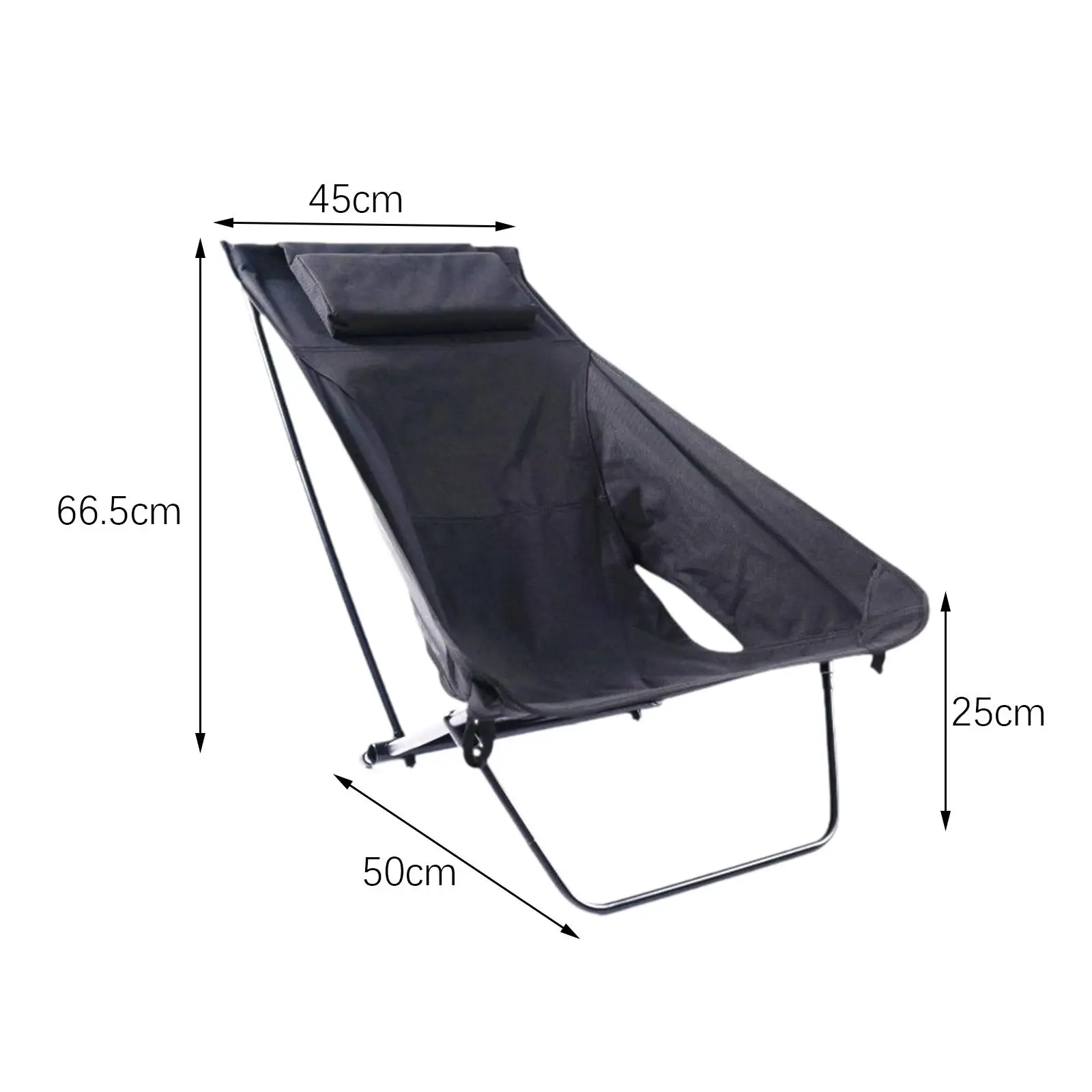 Folding Camping Chair Adult Outdoor Furniture Portable Folding Fishing Chair Seat for Hiking Backpacking Picnic Travel Fishing