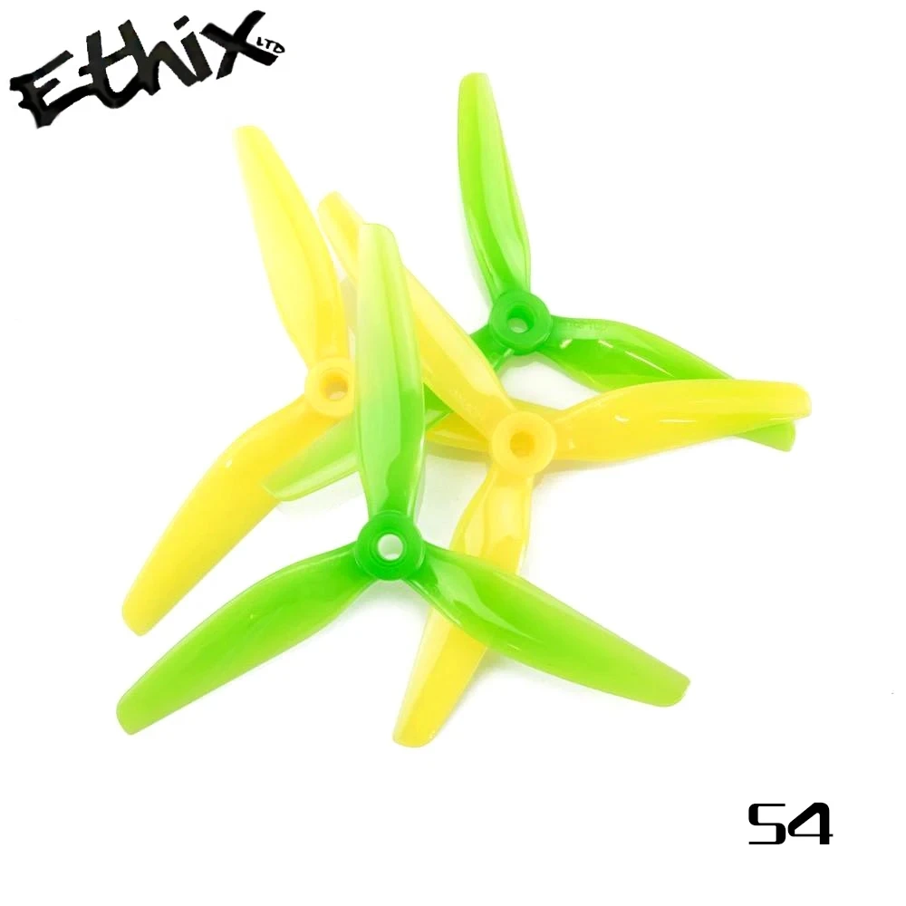 Hélices HQ Ethix S4 5 pouces 3 pales pour FPV drone - Lot de 4