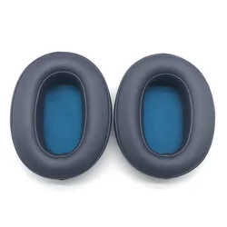 Premium Replacement Ear Pads Cushions for High-Quality Headphones (Blue)