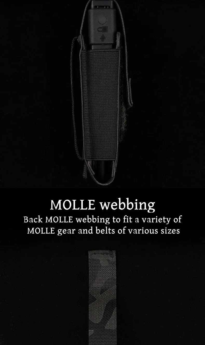 Leichtes Design, Molle-Montage, Aufbewahrungszubehörpaket, multifunktionale Camouflage-Toolkit-Ausrüstung – Detail 6