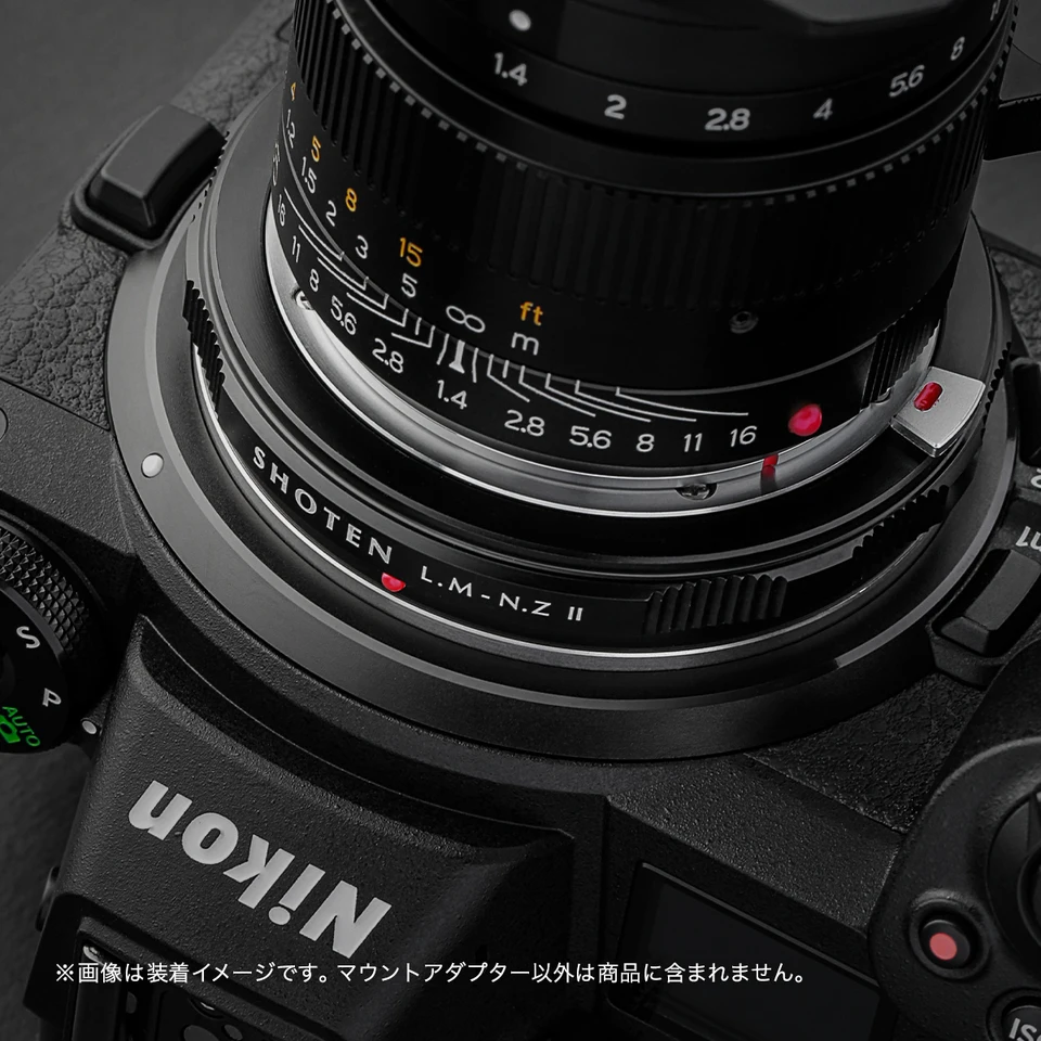 SHOTEN LM to NZ II Lens Adapter Leica M VM ZM to Nikon Z Zf