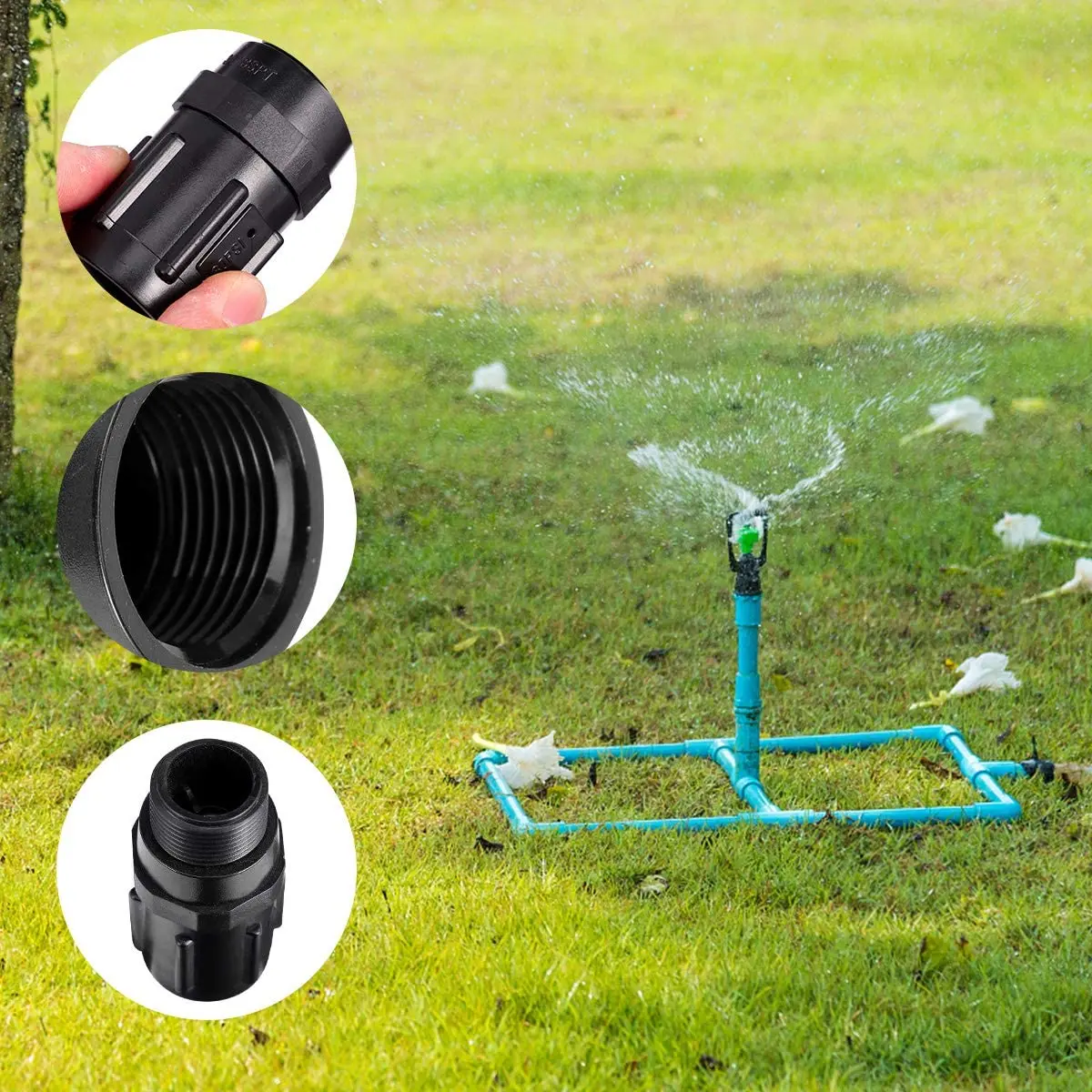 Water Pressure Reducing Valve 15-45psi Drip Valve 3/4 Inch Bsp Thread Garden Agriculture Irrigation