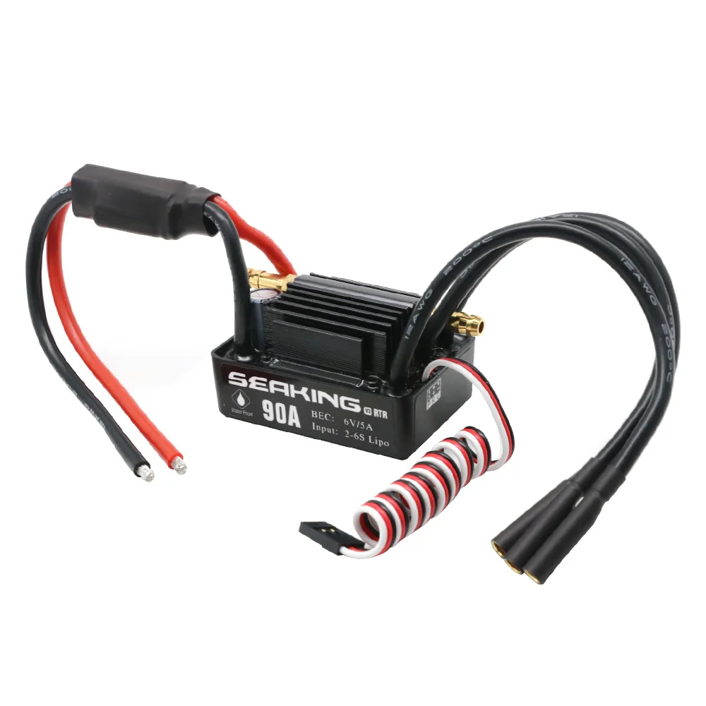 Hobbywing-レーシングボートescブラシレスモーター,船90a v3 rtr rc