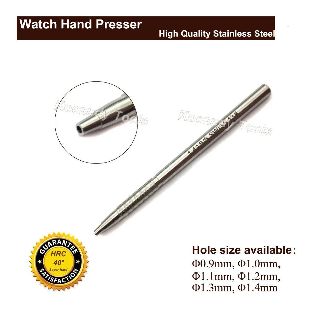 Watch Repair Tool Watch Hand Pressers Pusher Fitting Tool Stainless Steel