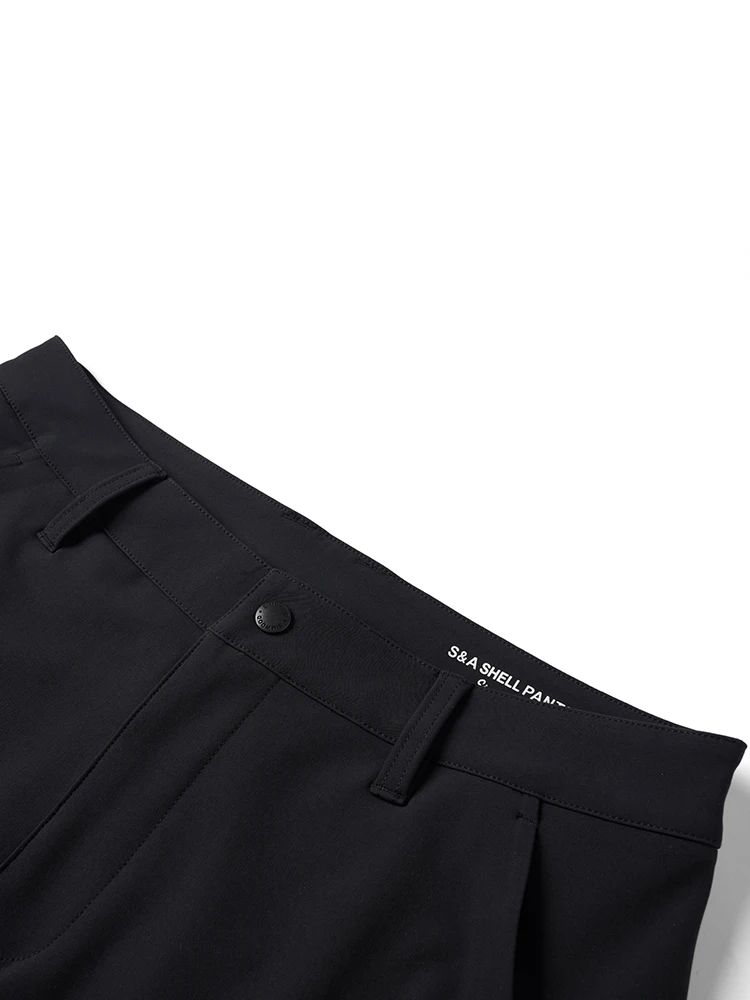SIMWOOD 2025 Spring New Regular Straight Nylon Pants Men Soft Shell Outdoor Hiking Trousers 3