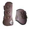 Front Hind Leg Boots Adjustable Horse Leg Boots Equine Front Hind Leg Guard Equestrian Tendon Protection Horse Hock Brace 1