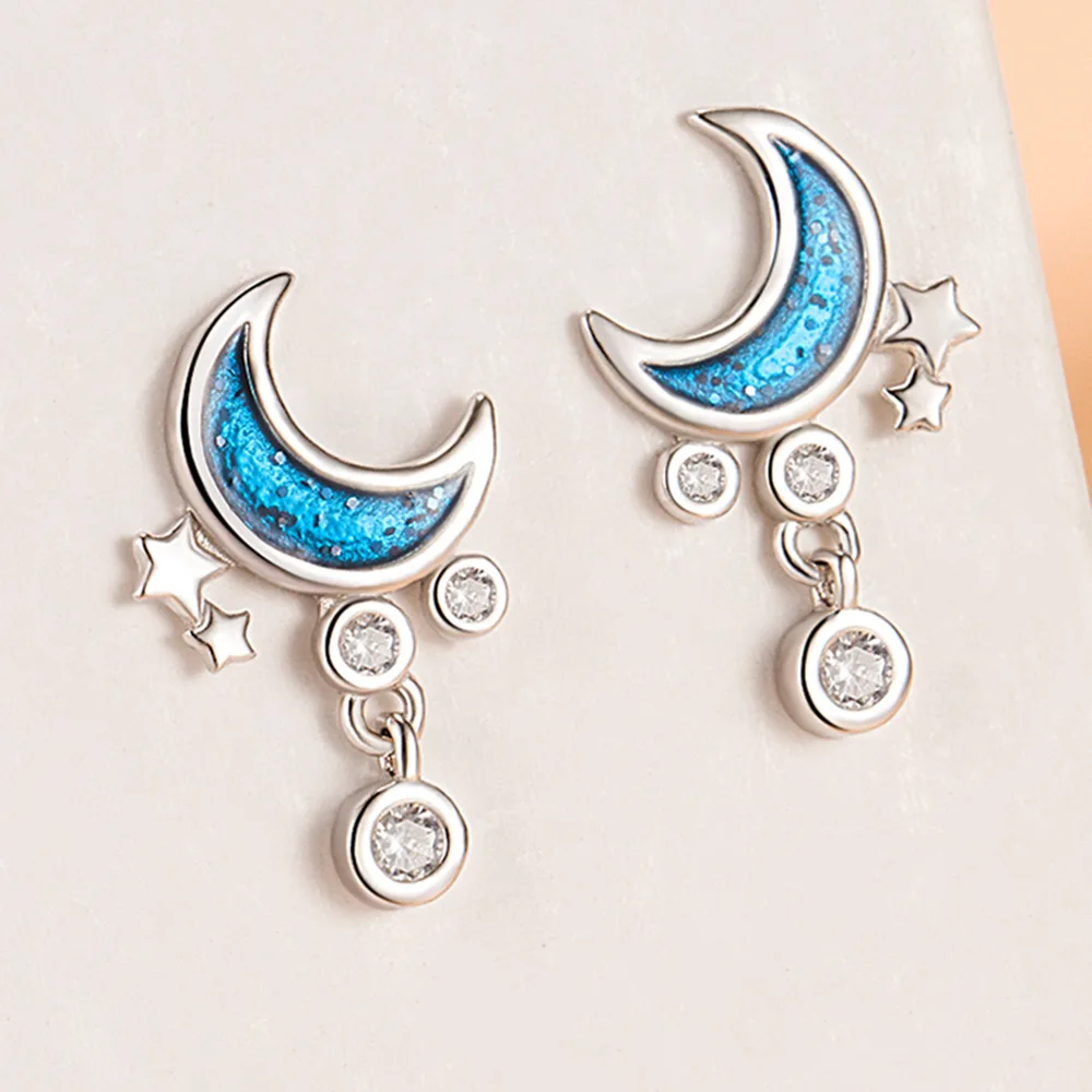 Luxury Designer 925 Sterling Silver Butterfly Stud Earrings - Elegant Hypoallergenic Jewelry