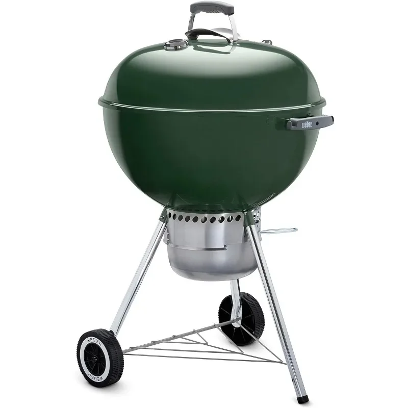 

Weber Original Kettle Premium Charcoal Grill, 22-Inch, Green