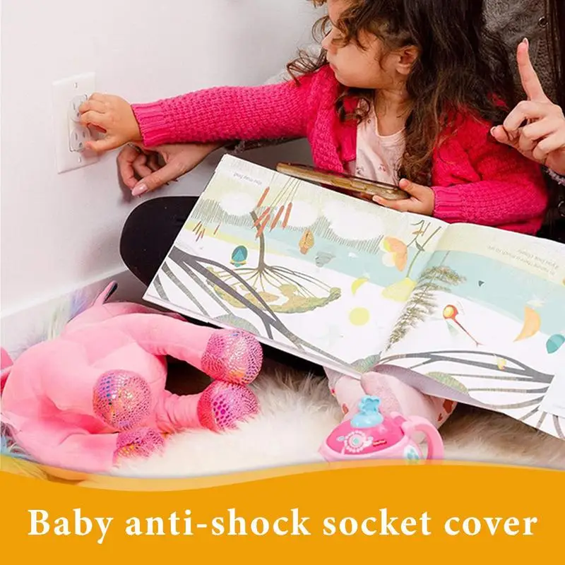 Electrical Safety Socket Protective Cover Baby Care Safe Guard Protection Children Anti Electric Shock Protectors for household