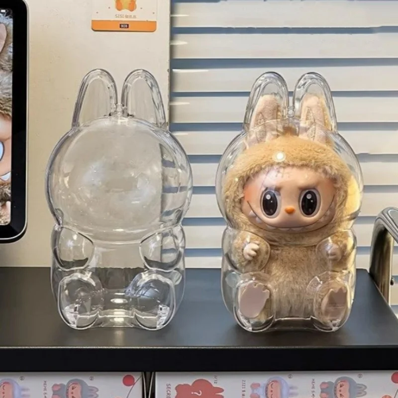 1/6pcs Doll Protective Case for Labubu Have Seat & Macaroon