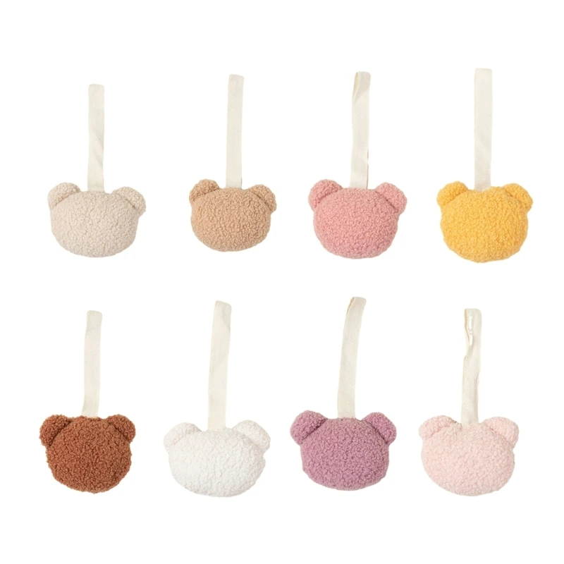 

Игрушка для прорезывания зубов в форме медведя, зажим для соски, безопасный и прочный декор для соски-подвески