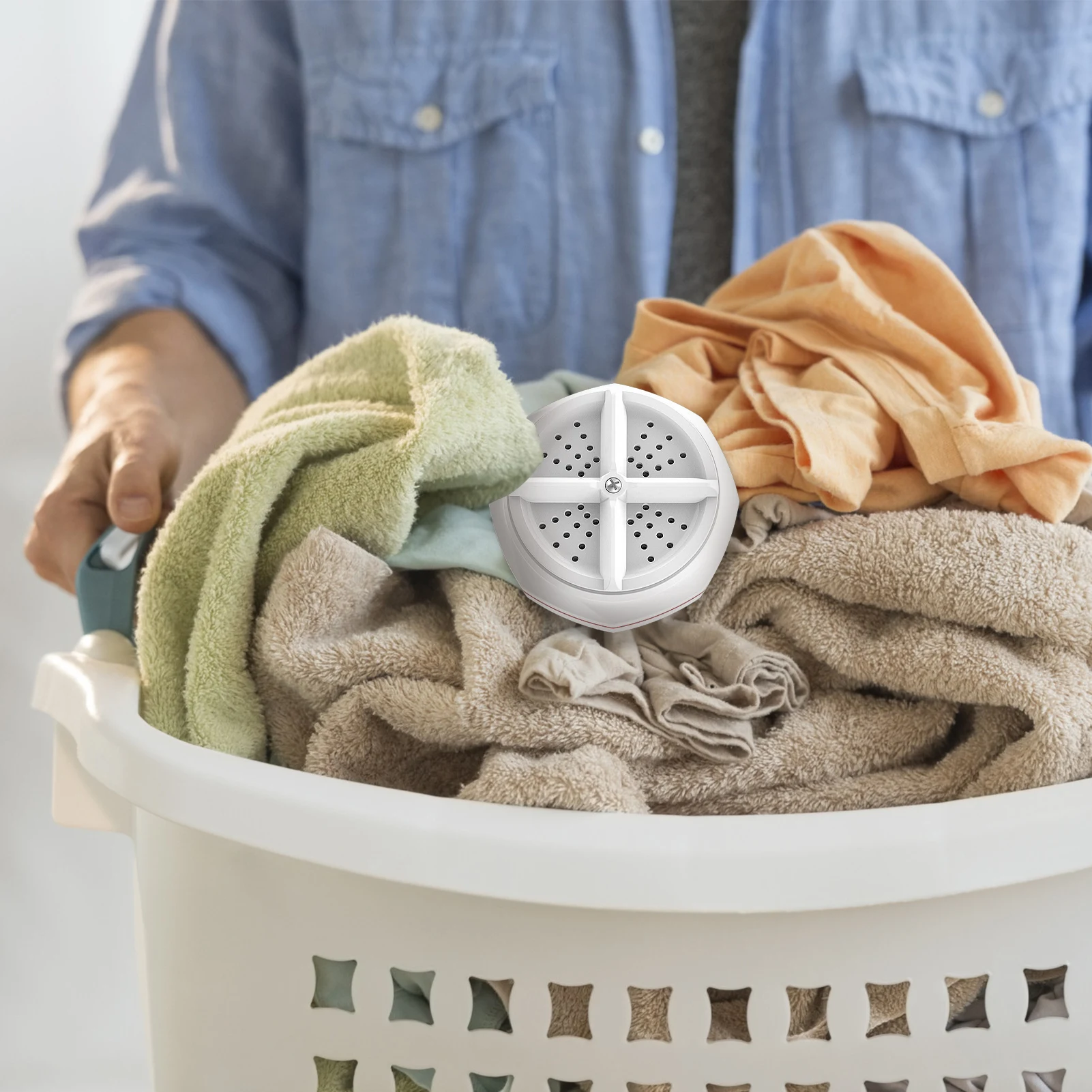 Portable Washing Machine Mini Ultrasonic Turbine Washing Machine Multifunctional Dishwashers Ultrasonic Waves Portable Washer