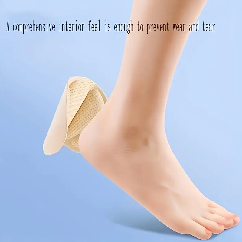 Einlegesohlen, Fersenpolster für die Fußpflege, Fersenschutz, geeignet für Herren- und Damenschuhe, Freizeitschuhe, Sandalen, Sportschuhe, verschleißfeste Einlegesohlen – Detail 9