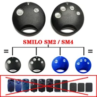 Special Offer SMILO SM4 SM2 Remote Control for Gate 433.92MHz Garage door Controls Gate Remote Control Commands 4 Channels 2