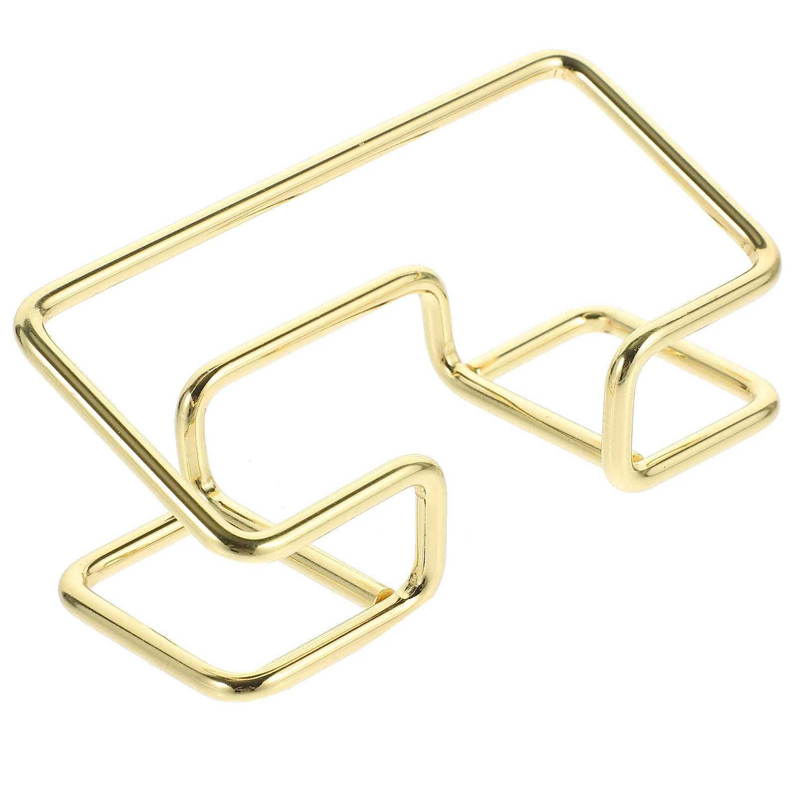 

Multi Business Card Holder Desktop Cards Office Supply Stands for Display Metal Organizer