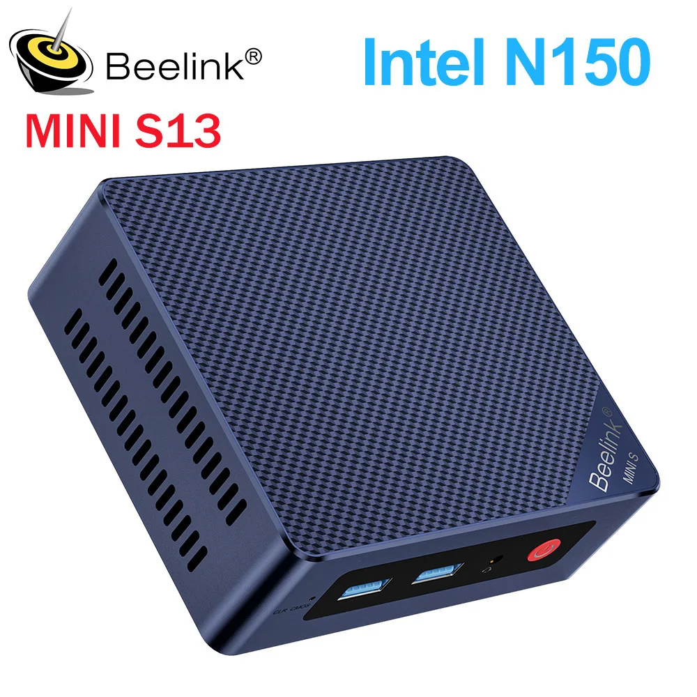 Beelink-Mini PC s13,2層,n150,デスクトップ,vs s12 pro n100