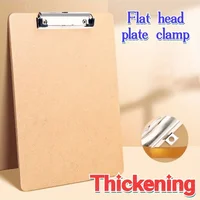 1/4pcs A4 Wooden Folder Board Writing Pad Board Clip Painting Board Clip Meeting Record Board Clip Portable Office,School Suppli 2