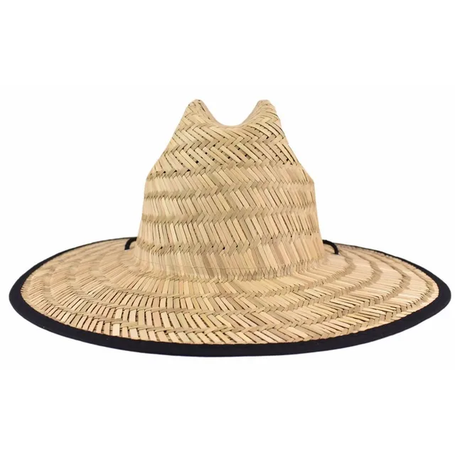 25 pcs/lot Simple men's and women's summer cowboy hat straw hat hollow  weave foldable sun hat 57-58cm outdoor beach hat - AliExpress