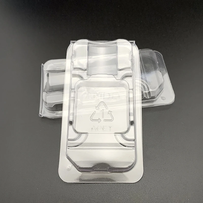 10-Pack CPU Clamshell Tray Box - Durable Case
