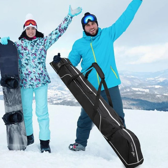 Bolsa de viaje para botas de esquí 600D Oxford, bolsas de transporte  impermeables con asas, paquete de soporte para botas de Snowboard, deportes  de invierno, esquí - AliExpress