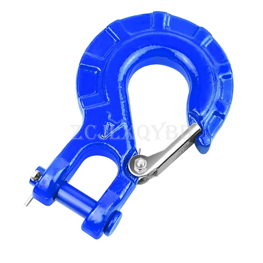Car Rescue Trailer Hook Automobile Maintenance Tools Winch Hook Tractor Hitch Electric Winch Trailer Hitch Carbon Steel