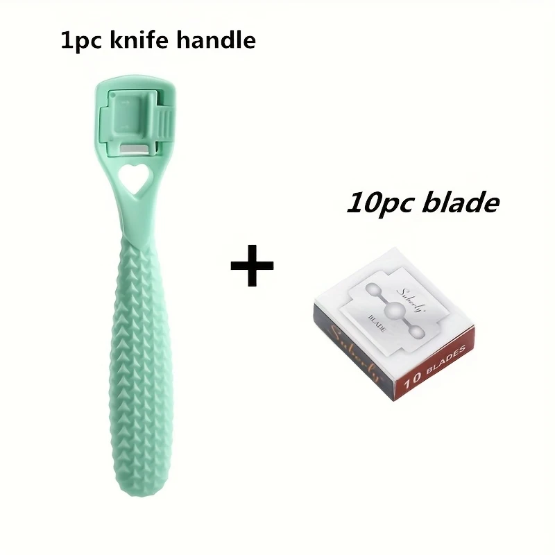 10 Blades + 1 pc Foot Care Tools for Removing Dead Skin And, Foot Grinding Tools, Foot Skin Tools, Sole And Heel Scrapers - 2