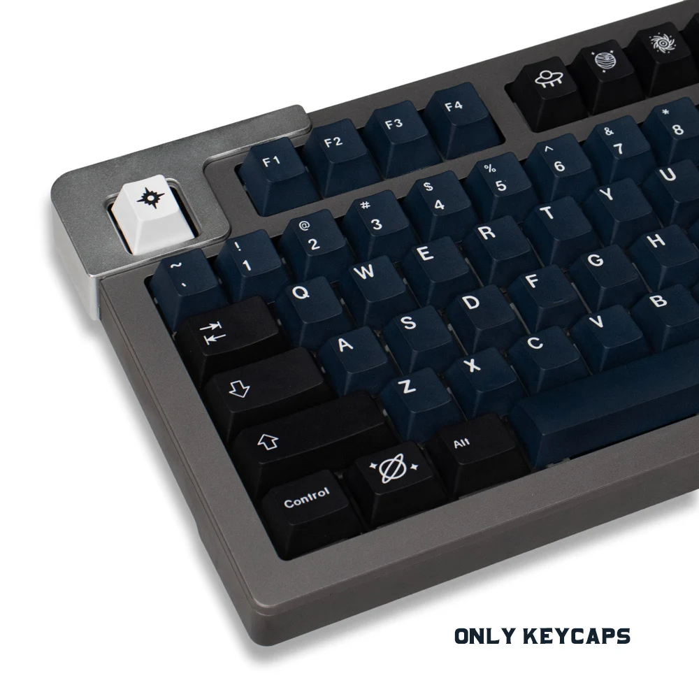 gmk galaxy chaves cherry profile pbt keycap inglês personalizado personalidade keycaps para teclado mecânico