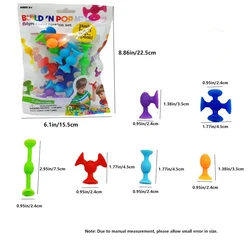 Multi-Activity Suction Cup Toy Set (Small Size-11pcs)