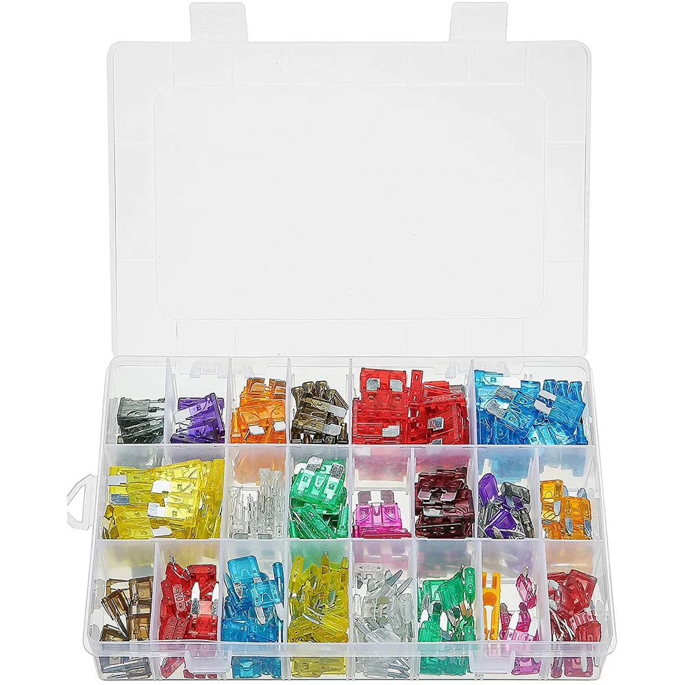 

100 шт., набор предохранителей для автомобиля, 2-35 А