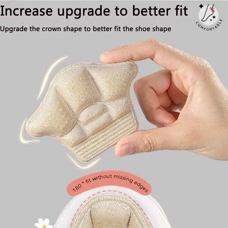 Heel Stickers Heel Protectors Shoe Insoles Adjust Size Cushion Inserts