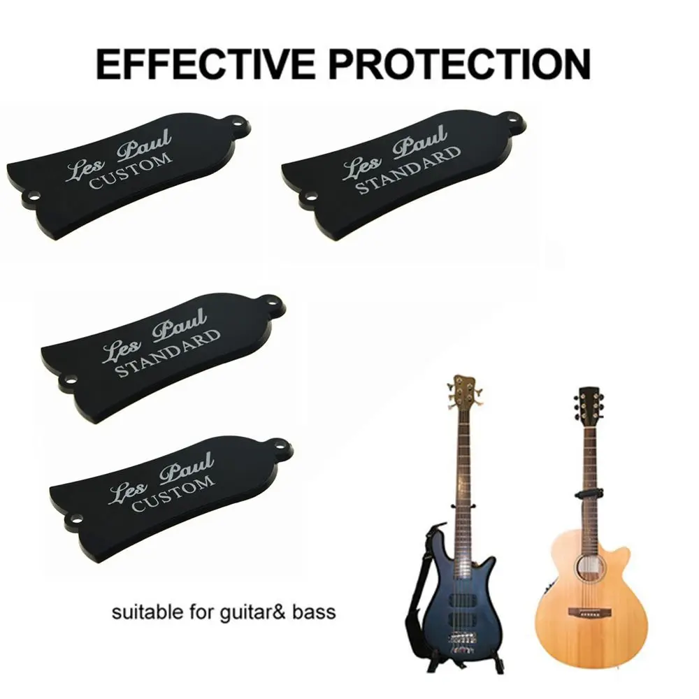 

2 Holes Guitar Truss Rod Cover Bell Style 3 Holes Electric Guitar Hardware Modification Musical Guitarist