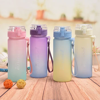 NEW Large Capacity Portable Plastic Water Bottle 2