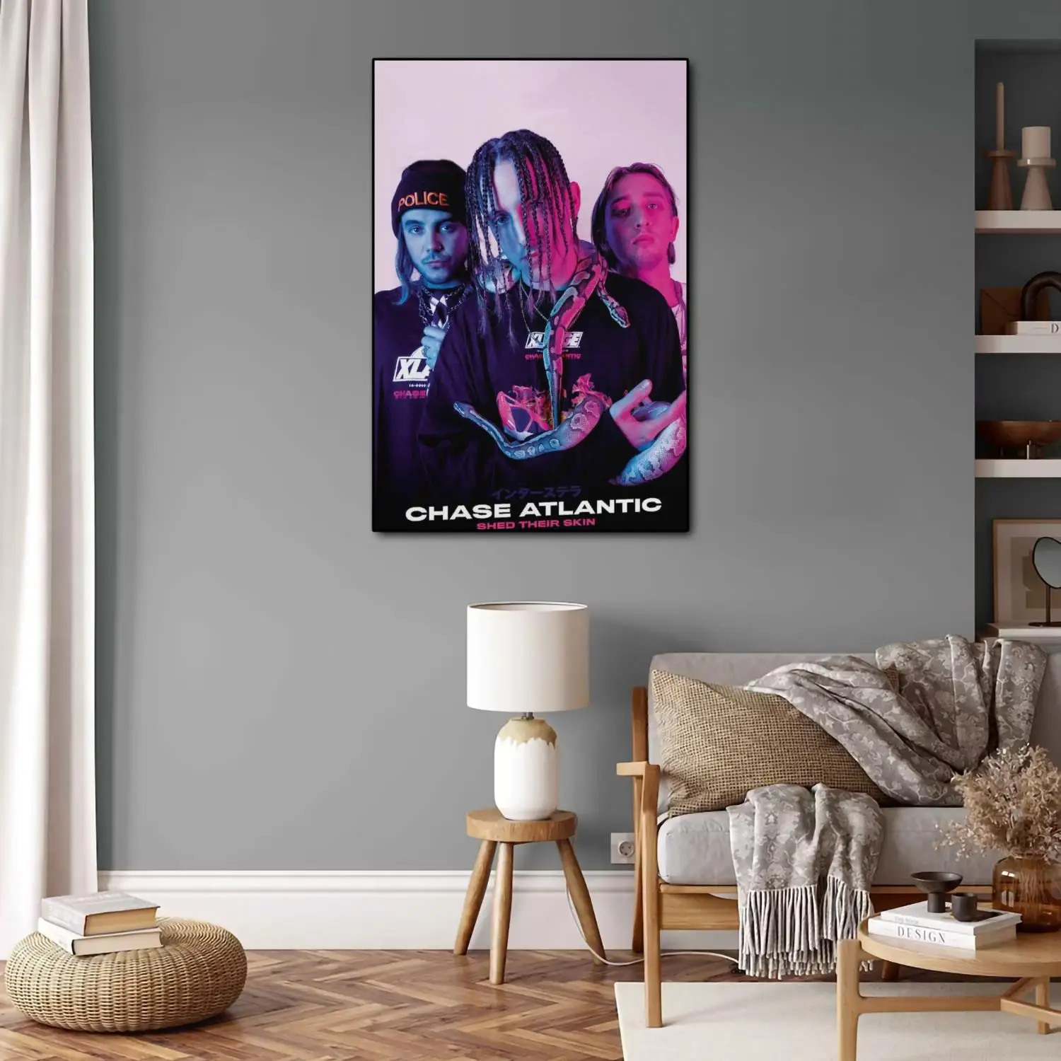 HGTUP Friends by Chase Atlantic (2) Canvas Poster Bedroom Decor