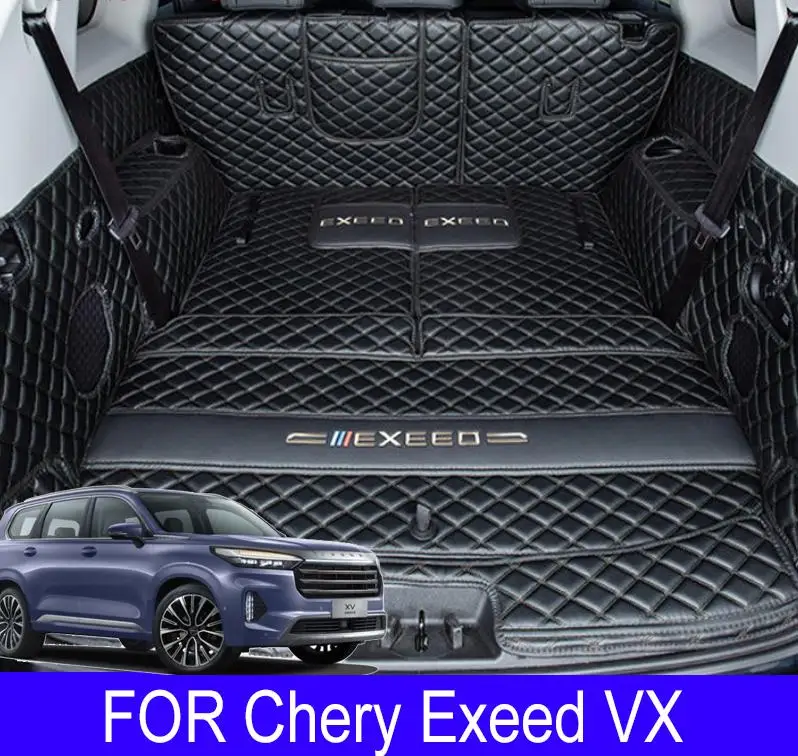 

Custom Trunk Mats For Exeed VX 2022 2021 Chery Durable Cargo Liner Boot Carpets Accessories Interior Cover