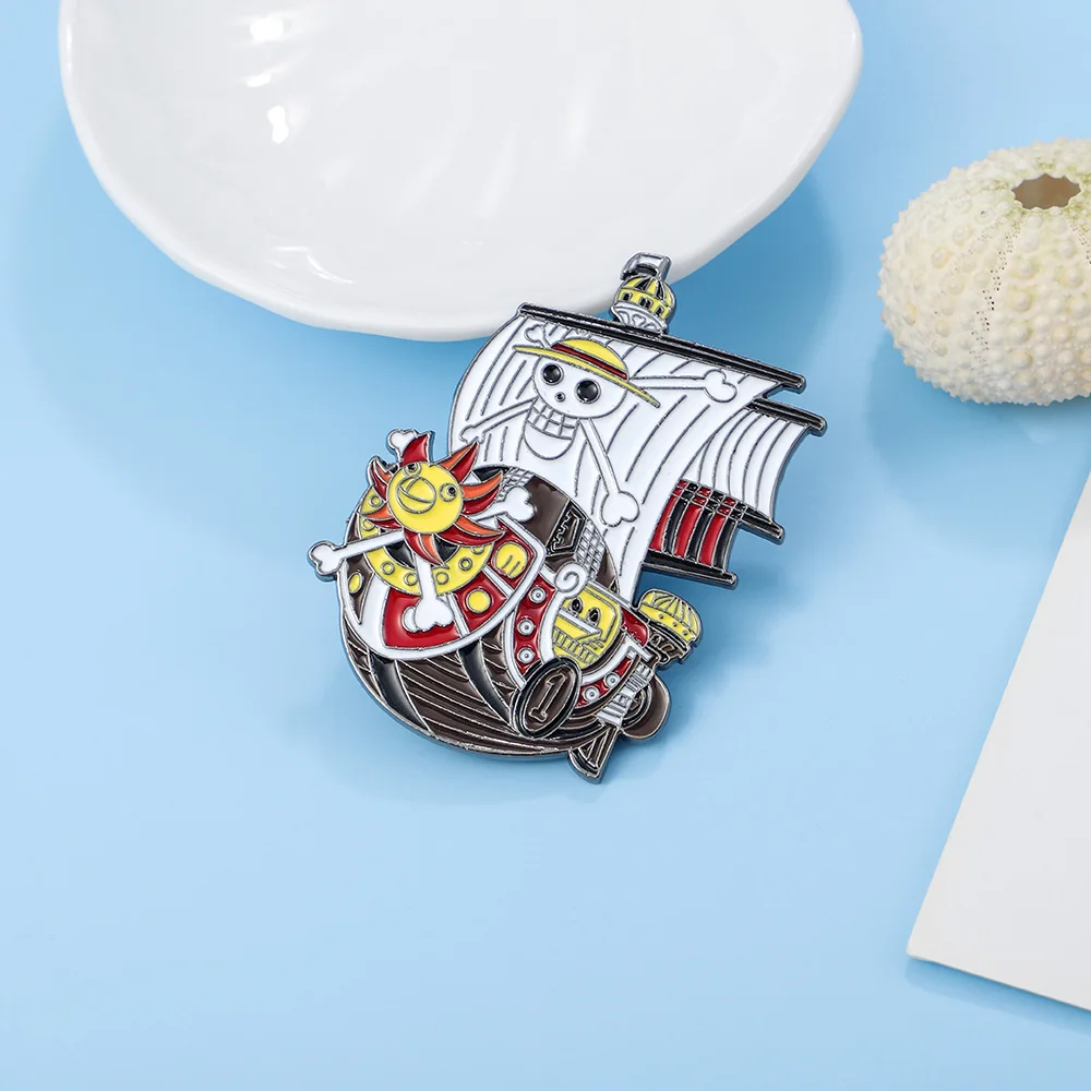 One Piece Enamel Pins