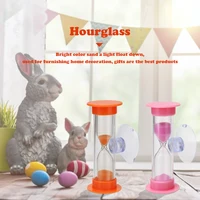2 Minute Teeth Brushing Sandglass Timer Perfect Gift Suction Cup Hourglasses Sand Clock Home Decoration for Children Adults 2