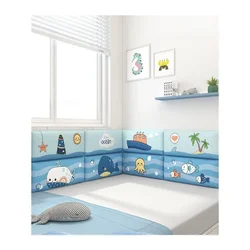 Self-adhesive Wall Stickers Cartoon Wall Corner Soft Bed Head Wall Decor Children Furniture Headboards Kindergarten Classrooms