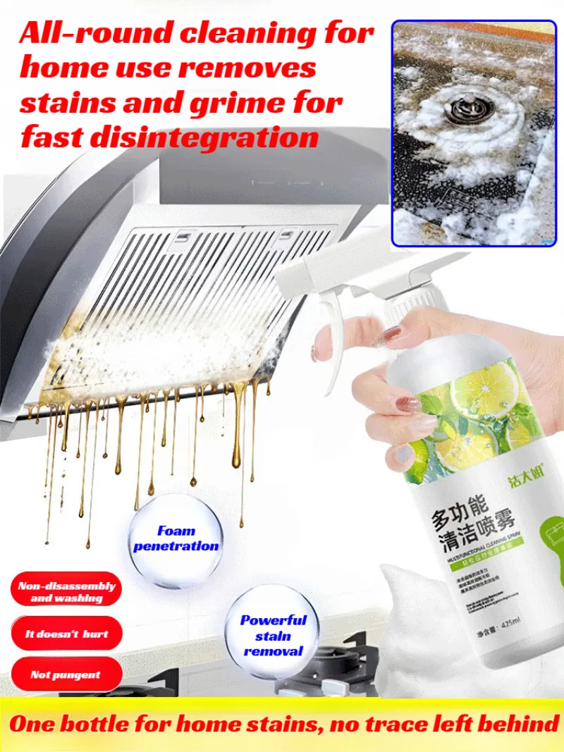 Allpurpose household cleaning solution whole house spray multipurpose cleaner