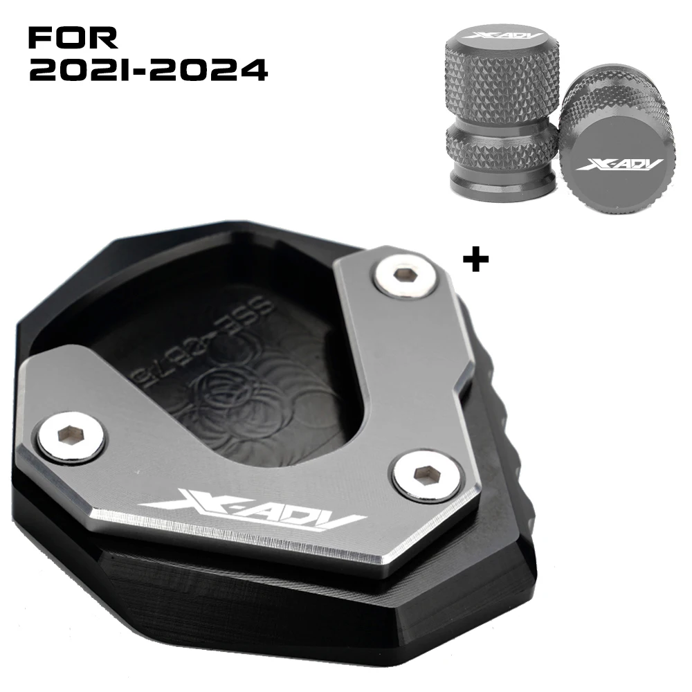 Für Honda XADV 750 X-ADV 750 XADV 750 2017-2024 2021 2023 Motorrad Zubehör Aluminium Ständer Fuß Seite stehen Enlarger Pad – Detail 9