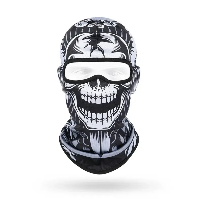 Dry Quick Sunscreen Balaclava Men Cycling Head Cover Outdoor Skull Mask Breathable Elastic Biker Full Face Mask Headgear Cap - Image 29