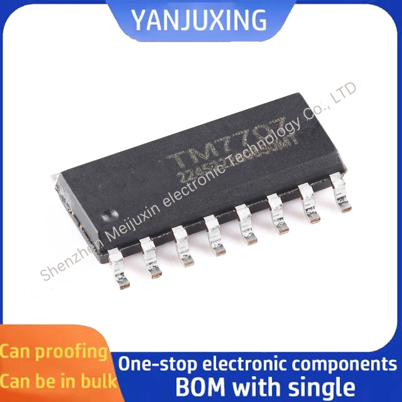 

5pcs/lot TM7707 SOP-16 24-bit A/D conversion chip with dual channel full differential input in stock