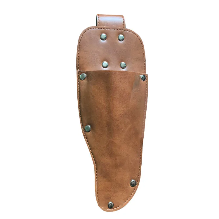 Gardening Pruner Sheath Protective Case Multifunction Leather Waist Hanging Pruner Shears Case Cover Garden Tool Bag