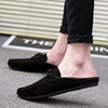 Summer Bowknot Half Shoes For Men Dress Shoes Mules Man Slides Leather Casual Shoes Backless Loafers Slippers Flats Sandals 2023 1