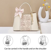 FOXER 2026 Sac à main en cuir fendu brodé style chinois pour la Fête des Mères, sac fourre-tout de luxe élégant pour femme, sac à bandoulière tendance 6