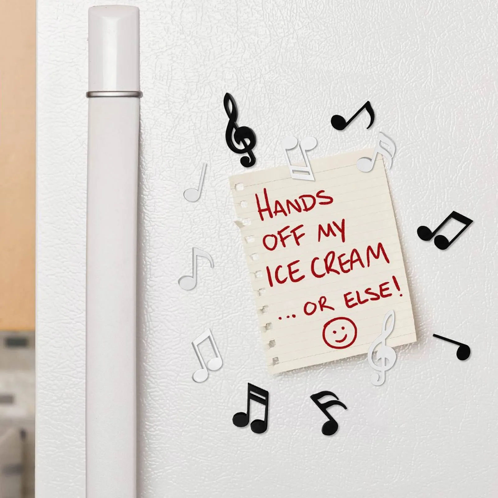 

Creative Musical Notes Magnet Refrigerator Message Sticker Refrigerator Magnets Home Decoration Kitchen Accessories