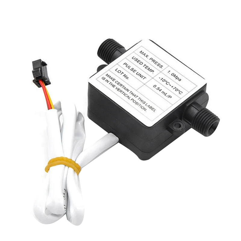 1 Piece OF07ZAT 2Min Oval Gear Flowmeter Sensor Gear Oil Flowmeter Sensor Plastic Flow Meter
