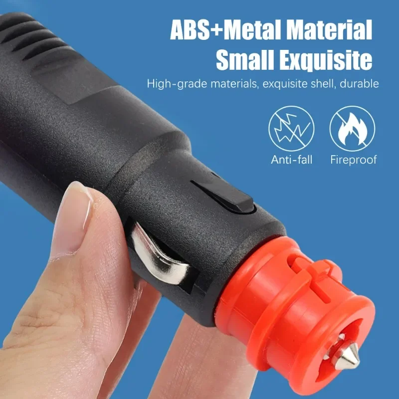 Universal Car Cigarette Lighter Power Plug Adapter 12V-24V - Pack of 1-9