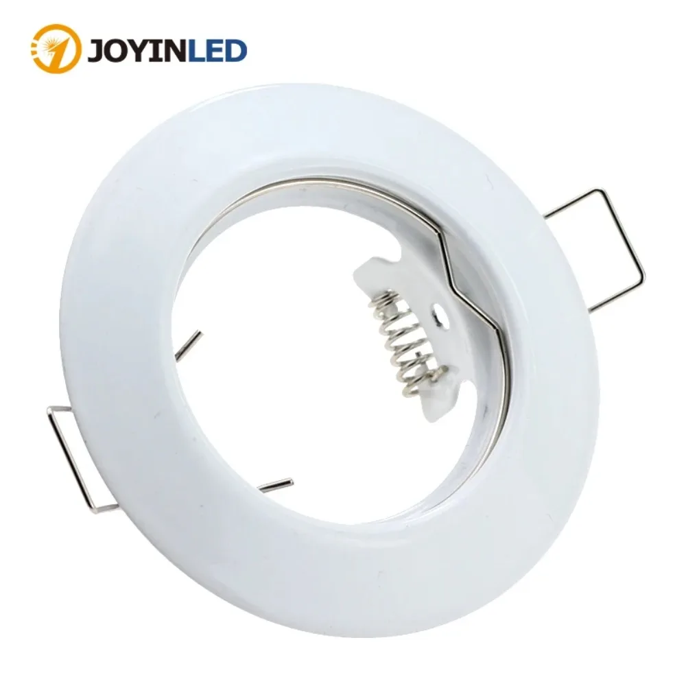 10/20 PCS Factory Price Downlight Frame MR16 GU10 Round Recessed Ceiling Spotlight LED Recessed Rotating Recessed Spotlight