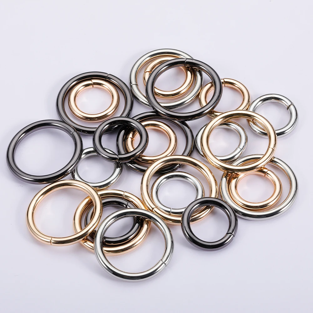50pcs/lot Wholesale Closed Circle Jump Rings Necklace Bracelet Earring Pendant Connectors DIY Making Jewelry Crafts Accessories
